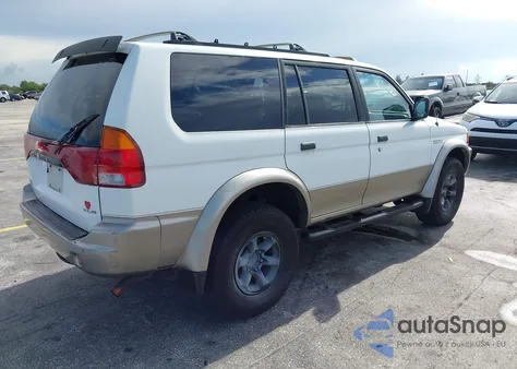 1998 Mitsubishi Montero Sport Xls из США, поврежденный, VIN JA4LS41P3WP042523